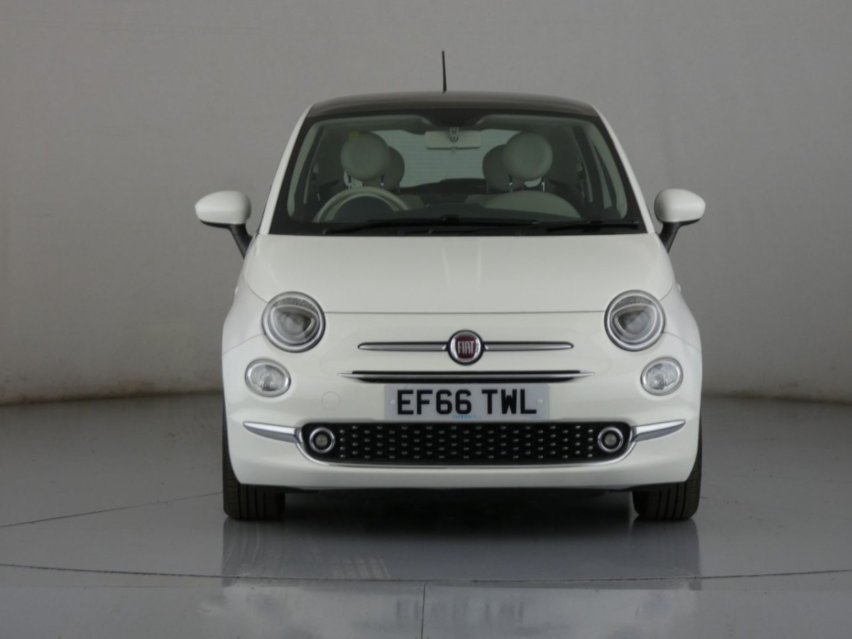FIAT 500 1.2 LOUNGE DUALOGIC 3D 69 BHP - 2016 - £11,400