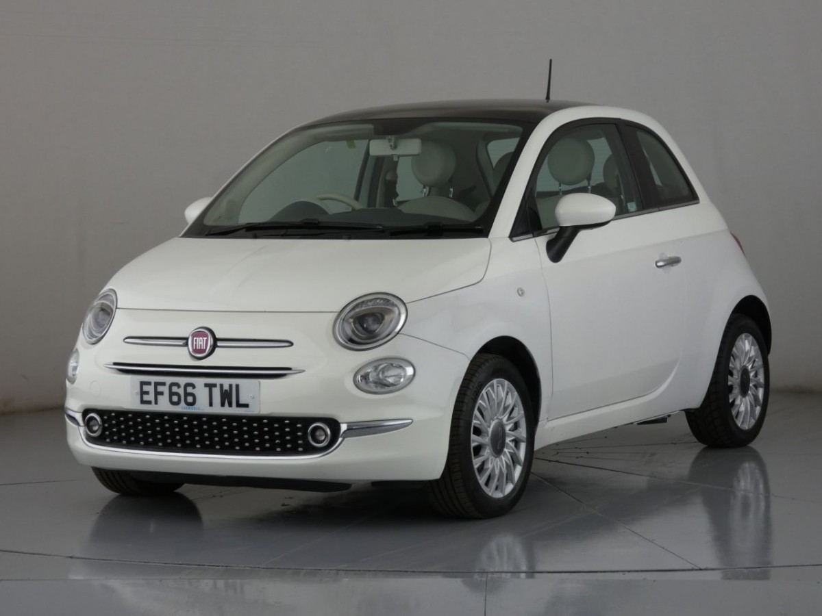 FIAT 500 1.2 LOUNGE DUALOGIC 3D 69 BHP - 2016 - £11,400