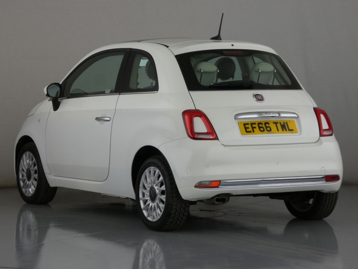 FIAT 500 1.2 LOUNGE DUALOGIC 3D 69 BHP - 2016 - £11,400