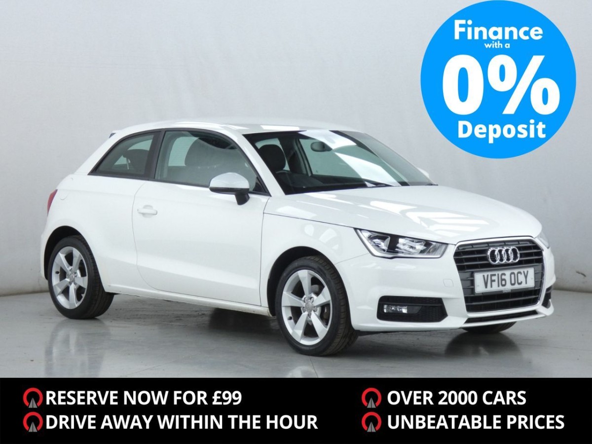 AUDI A1 1.0 TFSI SPORT 3D 93 BHP - 2016 - £8,400