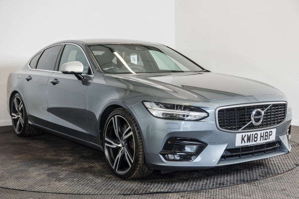 VOLVO S90 2018 (18) 2.0 D5 POWERPULSE R-DESIGN PRO SALOON 4DR DIESEL AUTO AWD EURO 6 (S/S) (235