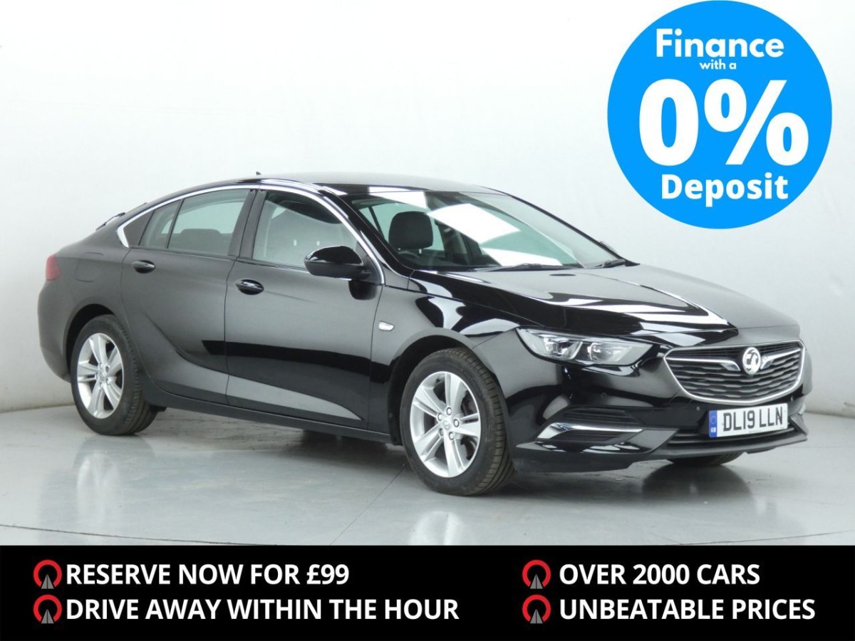 VAUXHALL INSIGNIA GRAND SPORT 1.6 TECH LINE NAV 5D 135 BHP - 2019 - £12,400