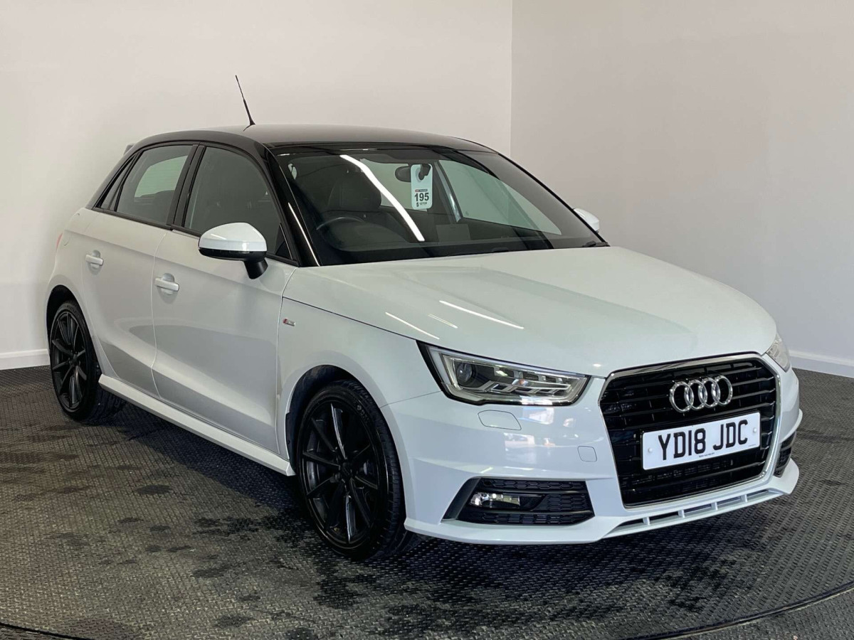 AUDI A1 2018 (18) 1.4 TFSI S LINE SPORTBACK 5DR PETROL MANUAL EURO 6 (S/S) (NAV) (125 PS) - 2018 - £12,500
