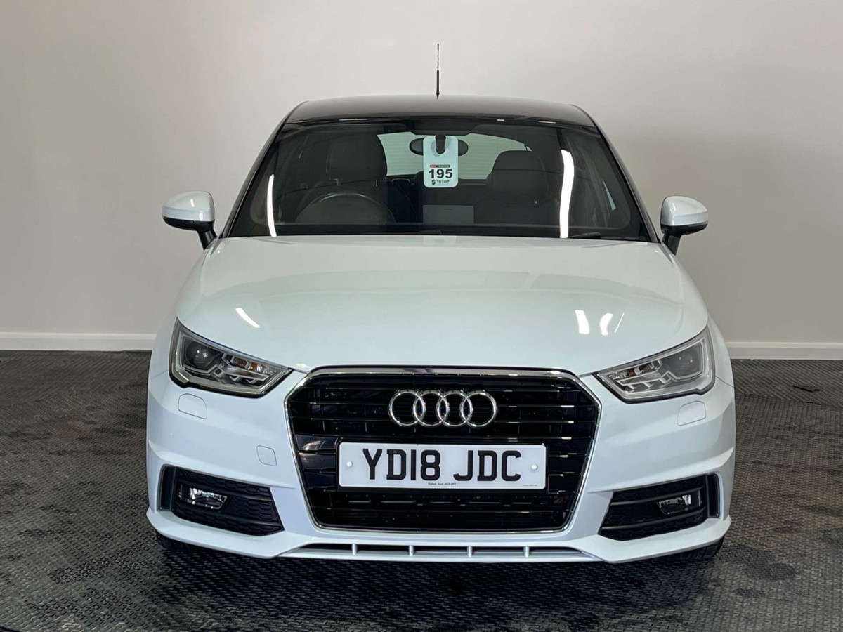 AUDI A1 2018 (18) 1.4 TFSI S LINE SPORTBACK 5DR PETROL MANUAL EURO 6 (S/S) (NAV) (125 PS) - 2018 - £12,500
