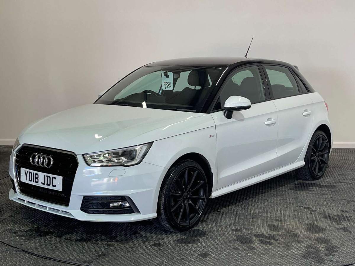 AUDI A1 2018 (18) 1.4 TFSI S LINE SPORTBACK 5DR PETROL MANUAL EURO 6 (S/S) (NAV) (125 PS) - 2018 - £12,500