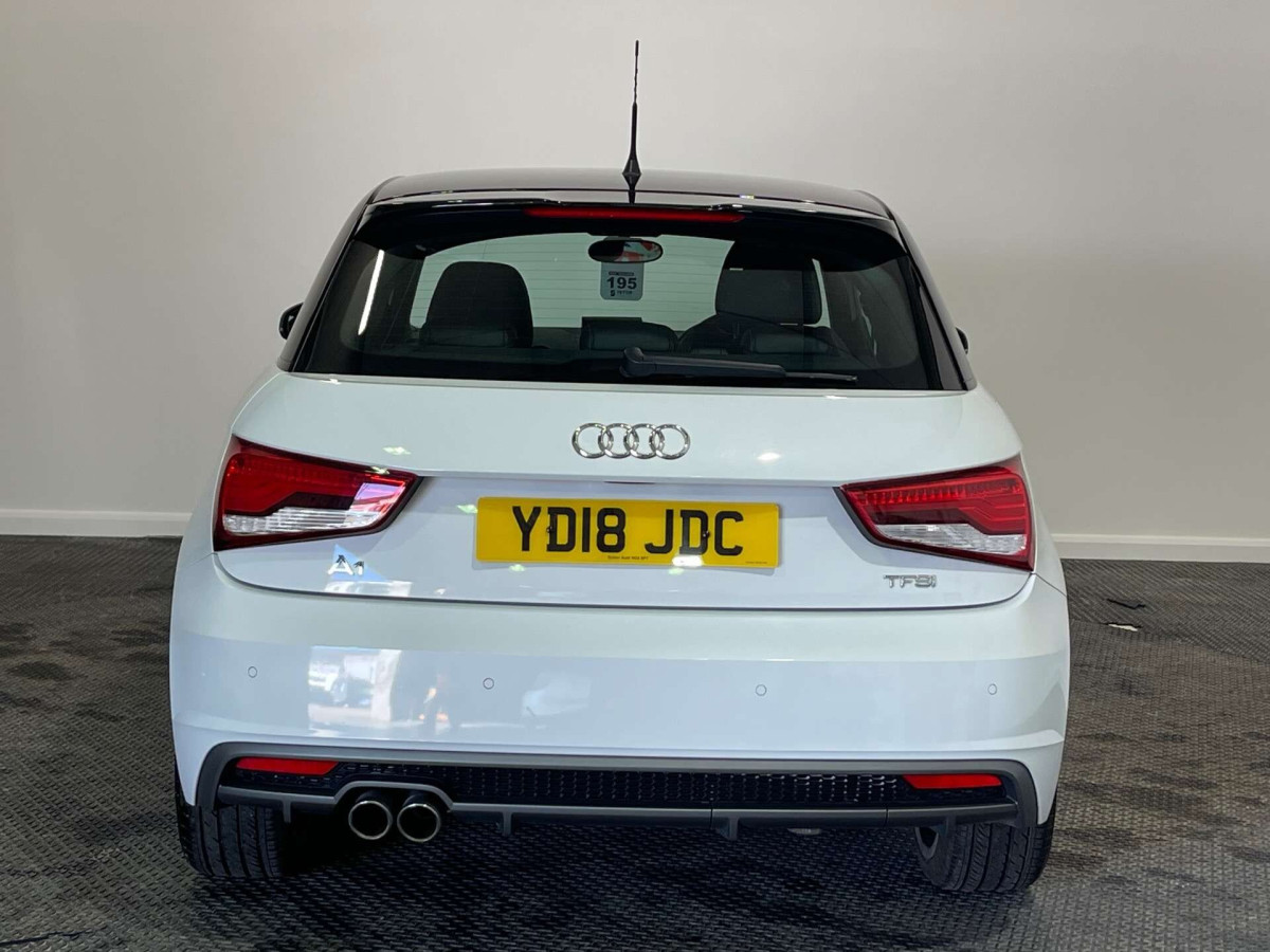 AUDI A1 2018 (18) 1.4 TFSI S LINE SPORTBACK 5DR PETROL MANUAL EURO 6 (S/S) (NAV) (125 PS) - 2018 - £12,500