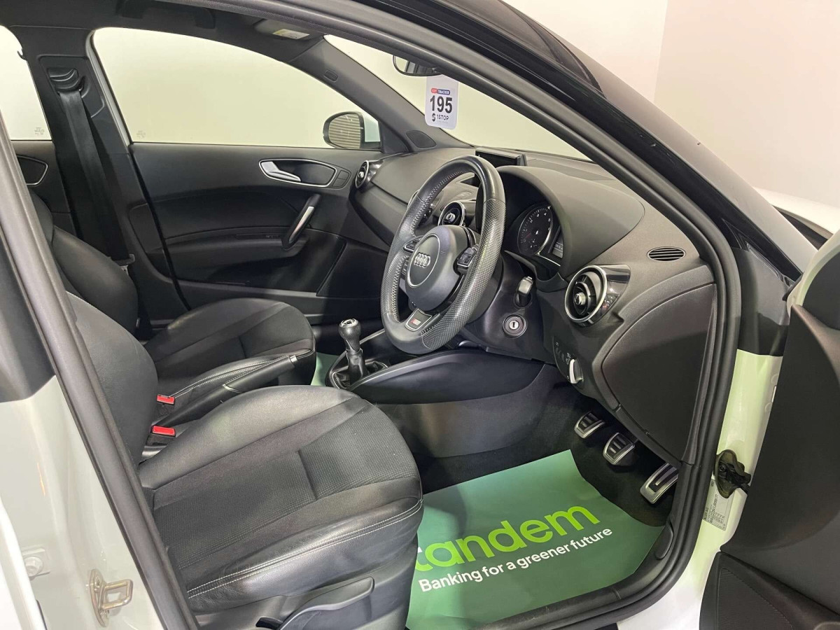 AUDI A1 2018 (18) 1.4 TFSI S LINE SPORTBACK 5DR PETROL MANUAL EURO 6 (S/S) (NAV) (125 PS) - 2018 - £12,500