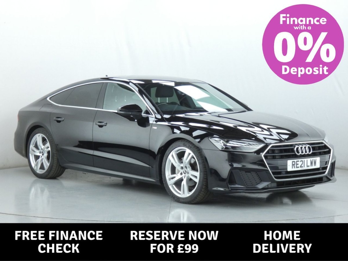 AUDI A7 2.0 SPORTBACK TDI S LINE MHEV 5D 202 BHP - 2021 - £32,990