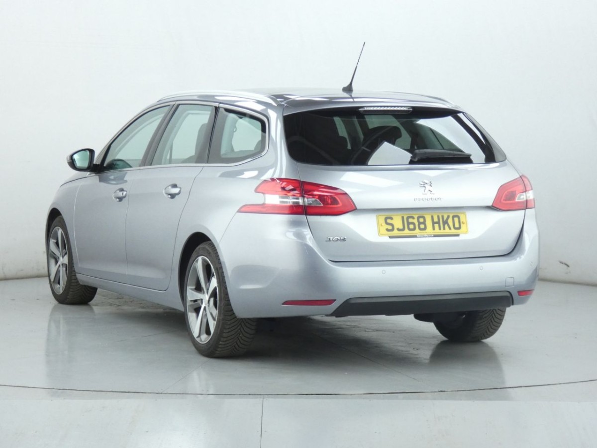 PEUGEOT 308 1.5 BLUE HDI S/S SW ALLURE 5D 129 BHP - 2018 - £8,700