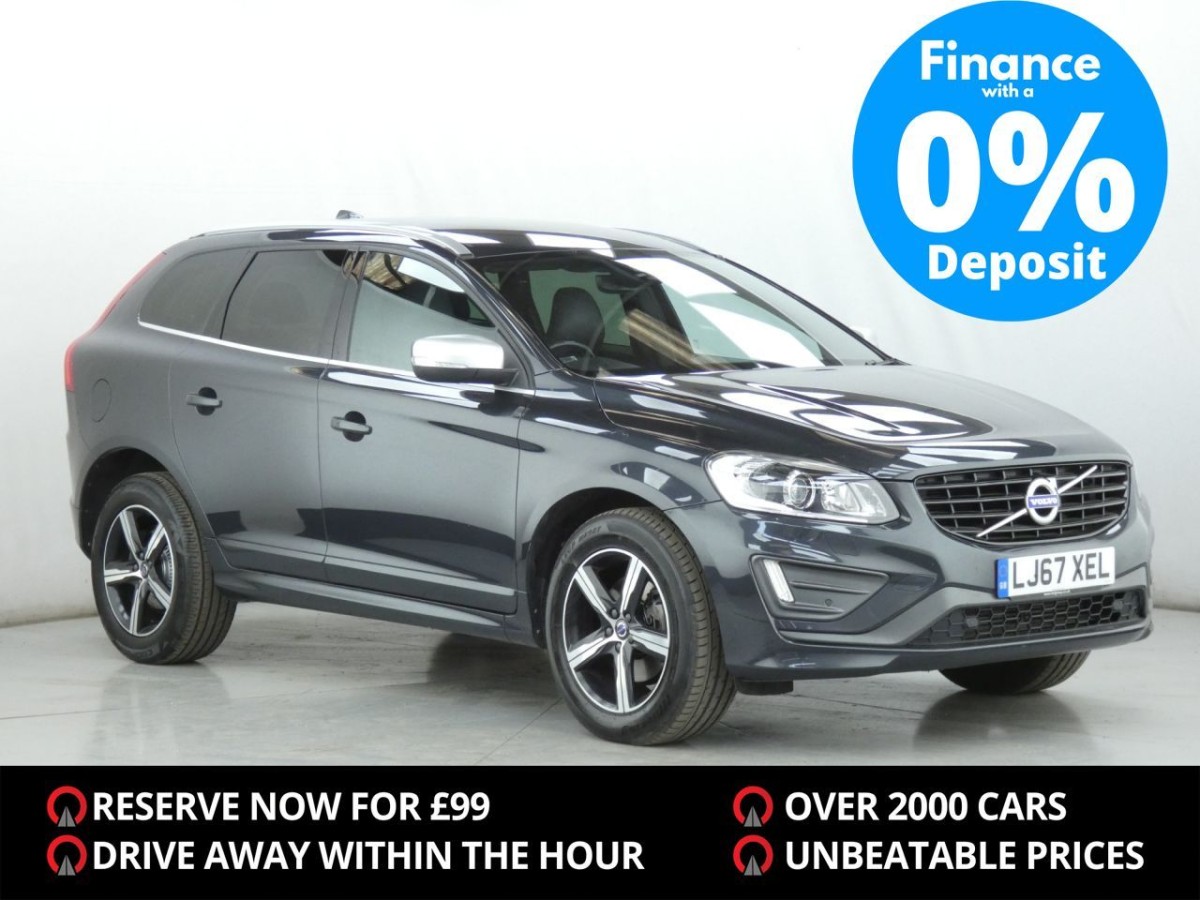 VOLVO XC60 2.0 D4 R-DESIGN LUX NAV 5D 188 BHP - 2017 - £14,990