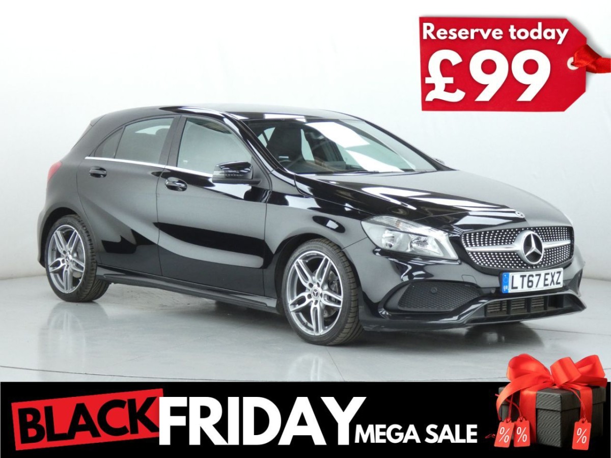 MERCEDES-BENZ A-CLASS 1.6 A 160 AMG LINE 5D 102 BHP - 2018 - £14,990