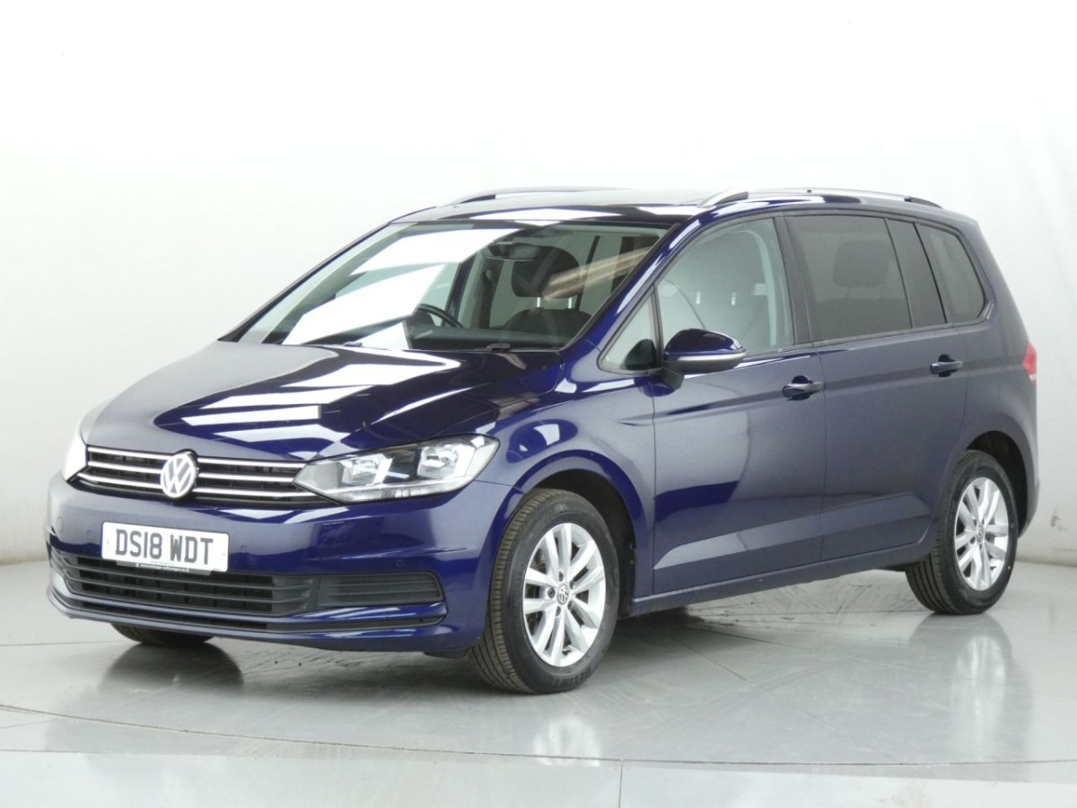 VOLKSWAGEN TOURAN 2.0 SE FAMILY TDI BLUEMOTION TECHNOLOGY DSG 5D 148 BHP - 2018 - £16,700