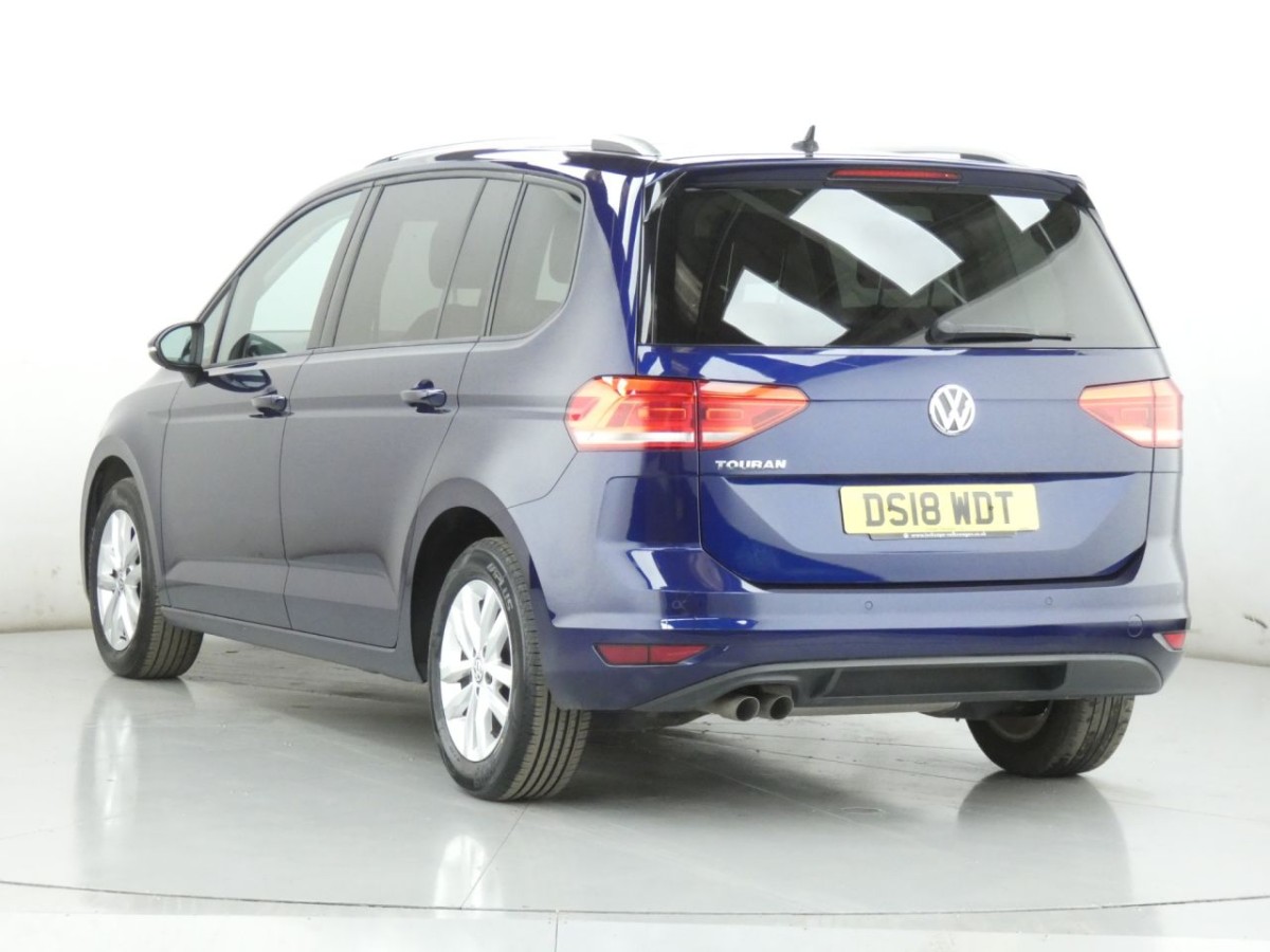 VOLKSWAGEN TOURAN 2.0 SE FAMILY TDI BLUEMOTION TECHNOLOGY DSG 5D 148 BHP - 2018 - £16,700