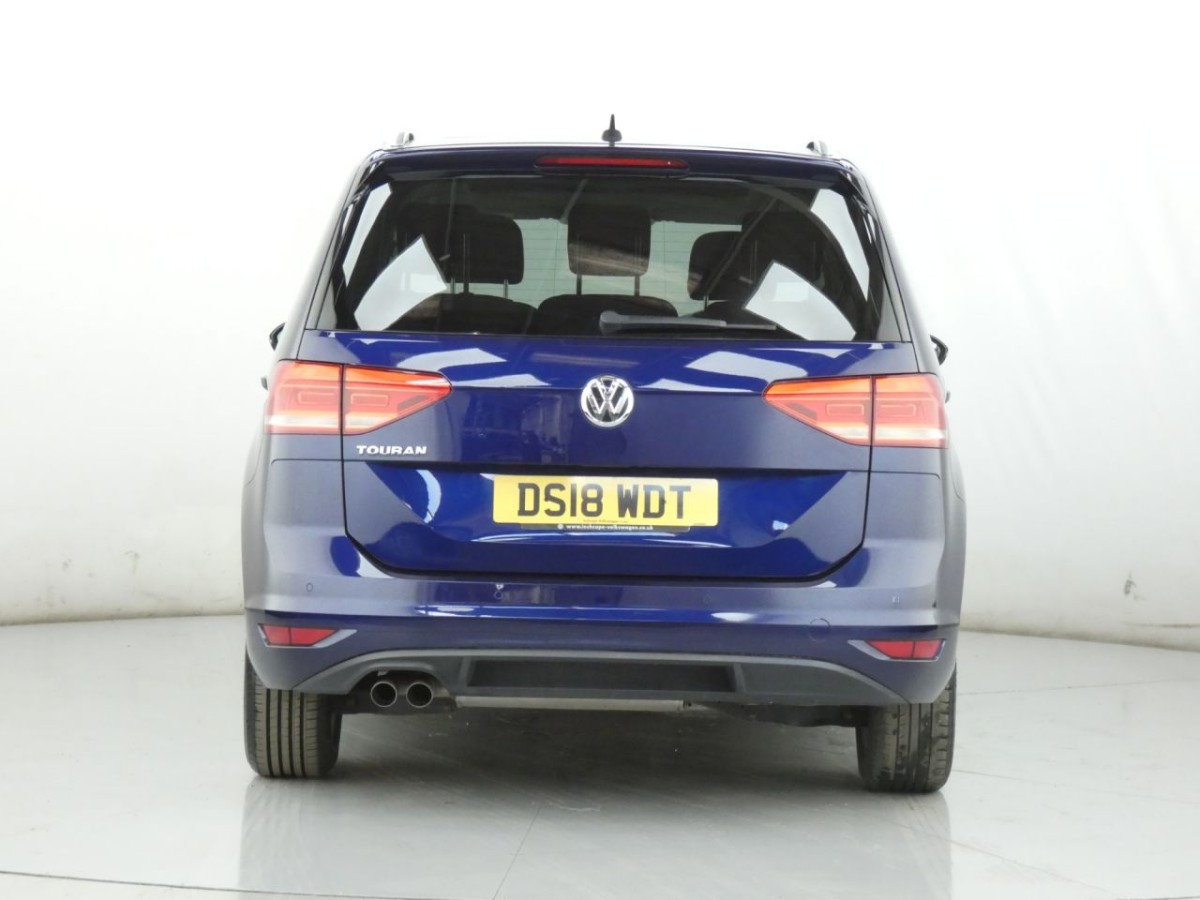 VOLKSWAGEN TOURAN 2.0 SE FAMILY TDI BLUEMOTION TECHNOLOGY DSG 5D 148 BHP - 2018 - £16,700