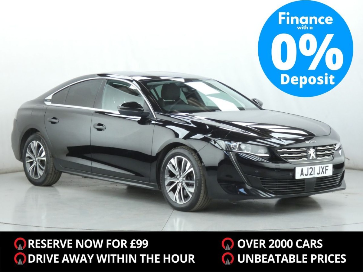 PEUGEOT 508 1.6 S/S ALLURE 5D 297 BHP - 2021 - £16,990