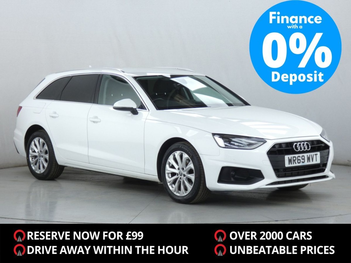AUDI A4 2.0 AVANT TFSI TECHNIK MHEV 5D 148 BHP - 2020 - £10,700