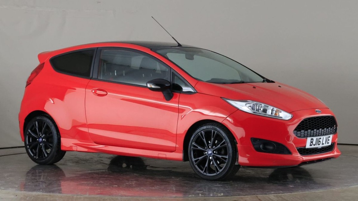 FORD FIESTA 1.0 ZETEC S RED EDITION 3D 139 BHP - 2016 - £6,990