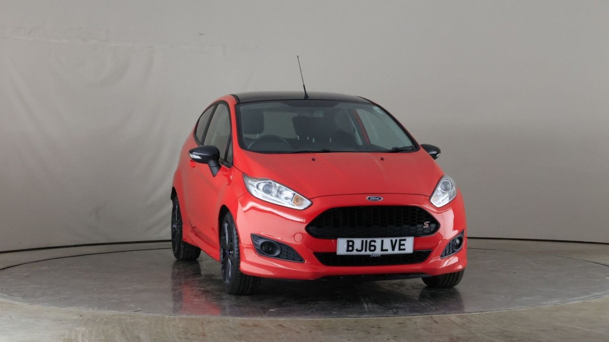 FORD FIESTA 1.0 ZETEC S RED EDITION 3D 139 BHP - 2016 - £6,990