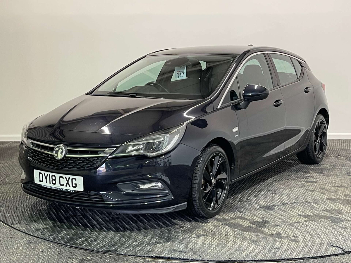 VAUXHALL ASTRA 2018 (18) 1.0I TURBO ECOTEC SRI NAV HATCHBACK 5DR PETROL MANUAL EURO 6 (S/S) (105 PS) - 2018 - £5,800