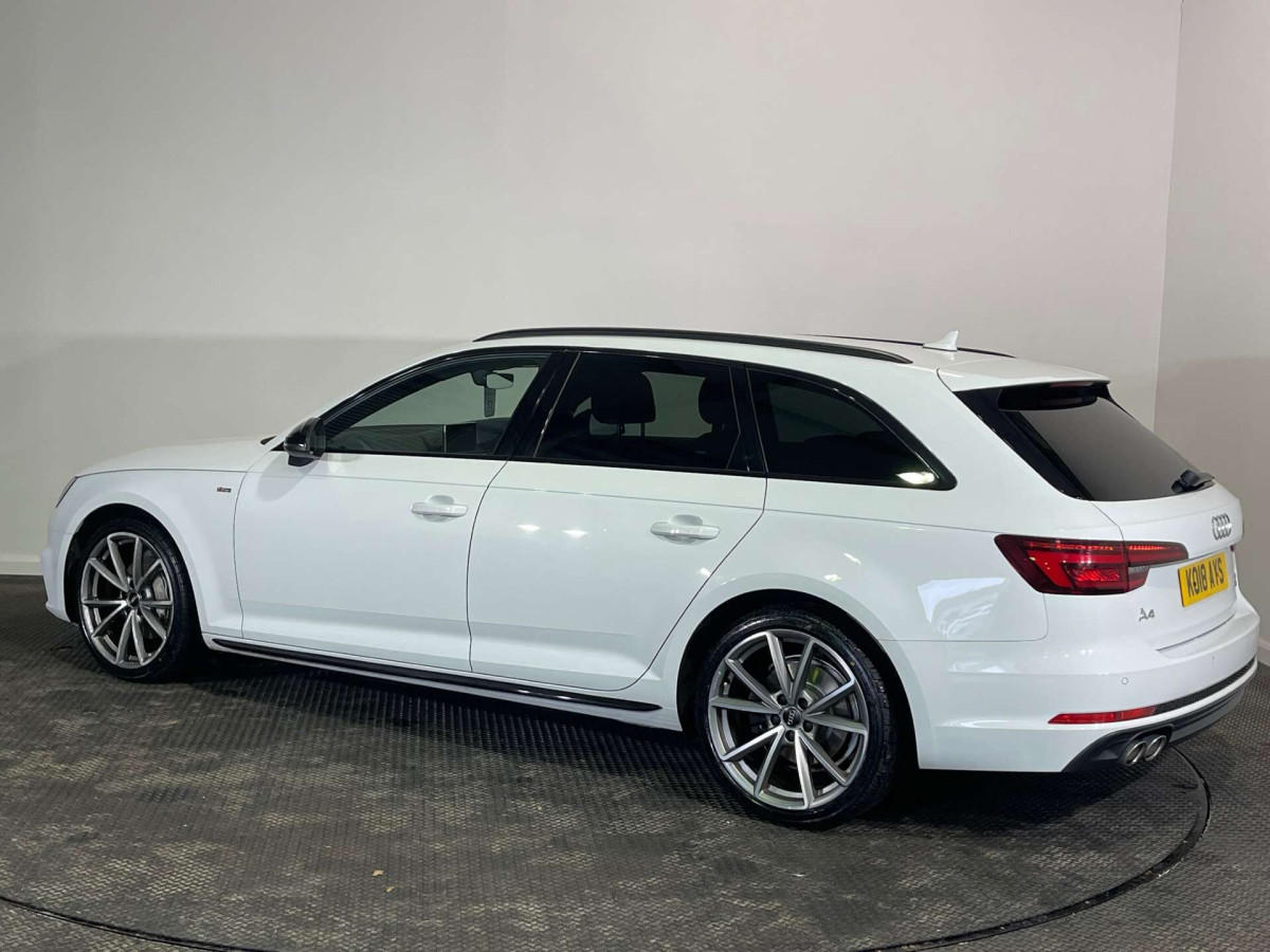 AUDI A4 2018 (18) 2.0 TDI BLACK EDITION ESTATE 5DR DIESEL S TRONIC QUATTRO EURO 6 (S/S) (190 - 2018 - £14,600