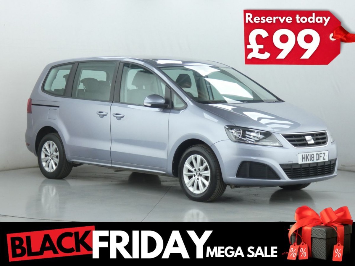 SEAT ALHAMBRA 2.0 TDI ECOMOTIVE S 5D 150 BHP - 2018 - £16,400