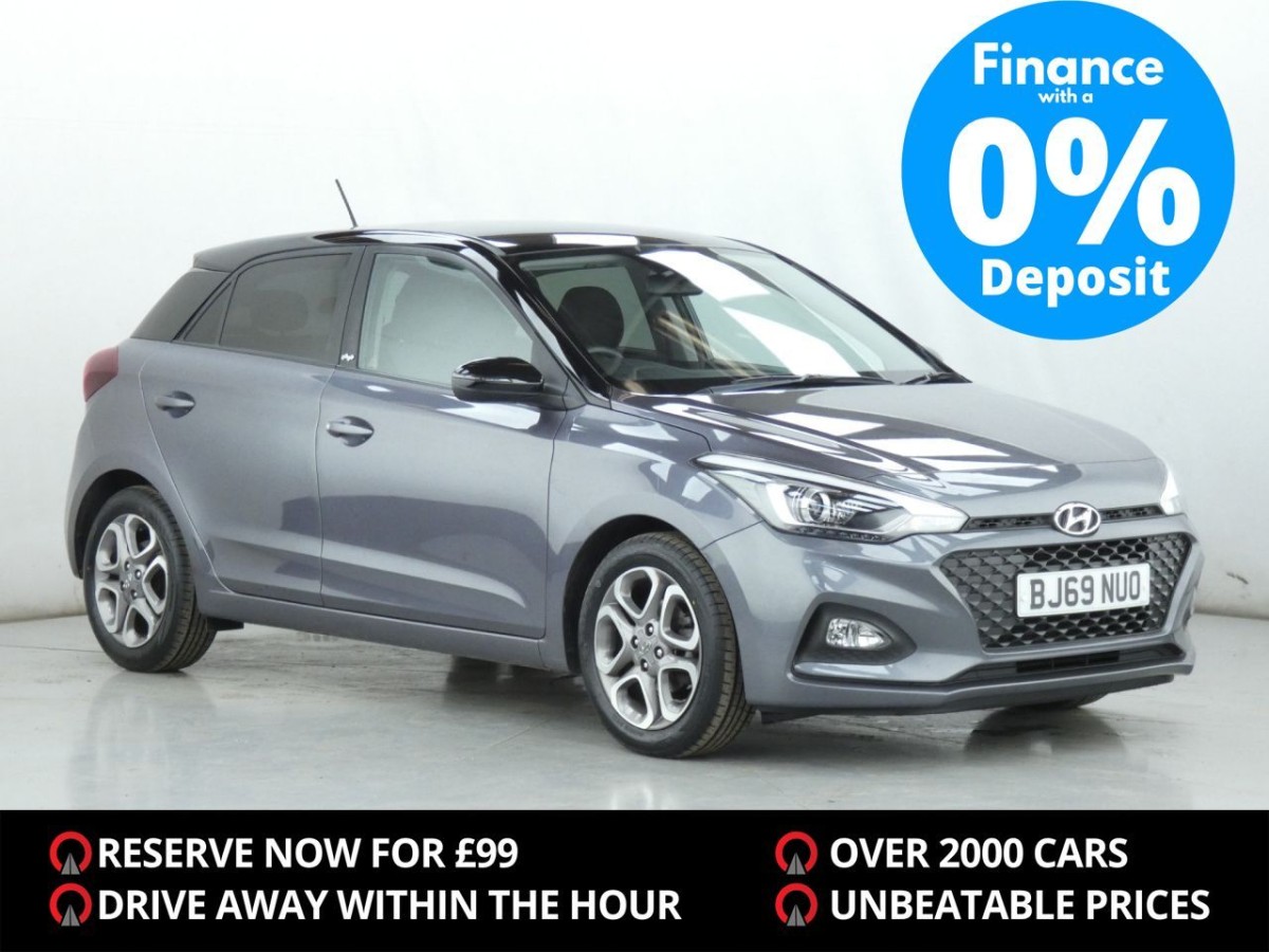 HYUNDAI I20 1.2 MPI PLAY 5D 83 BHP - 2019 - £10,990