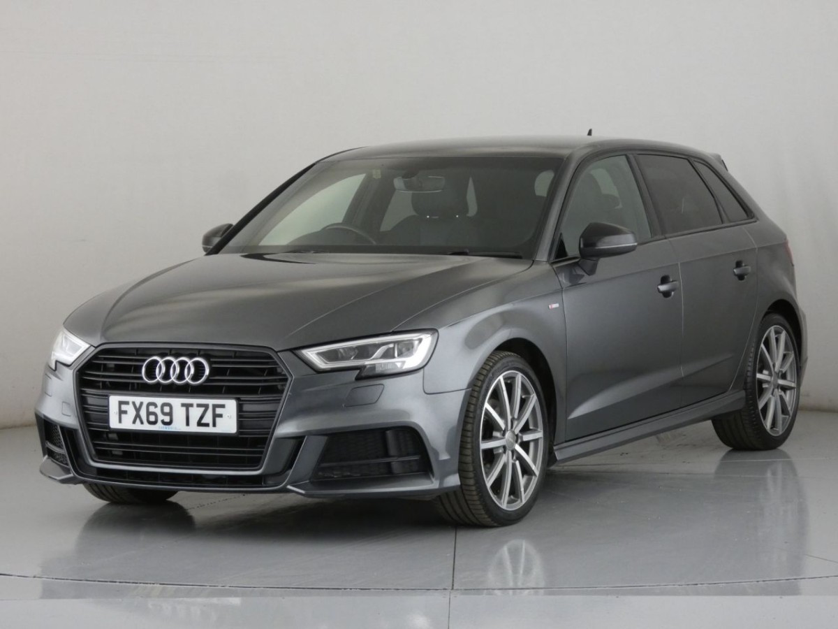 AUDI A3 1.5 SPORTBACK TFSI S LINE BLACK EDITION 5D 148 BHP - 2019 - £12,700