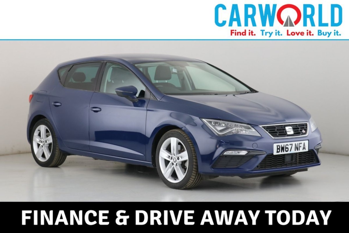 SEAT LEON 2.0 TDI FR TECHNOLOGY DSG 5D 184 BHP - 2018 - £15,990