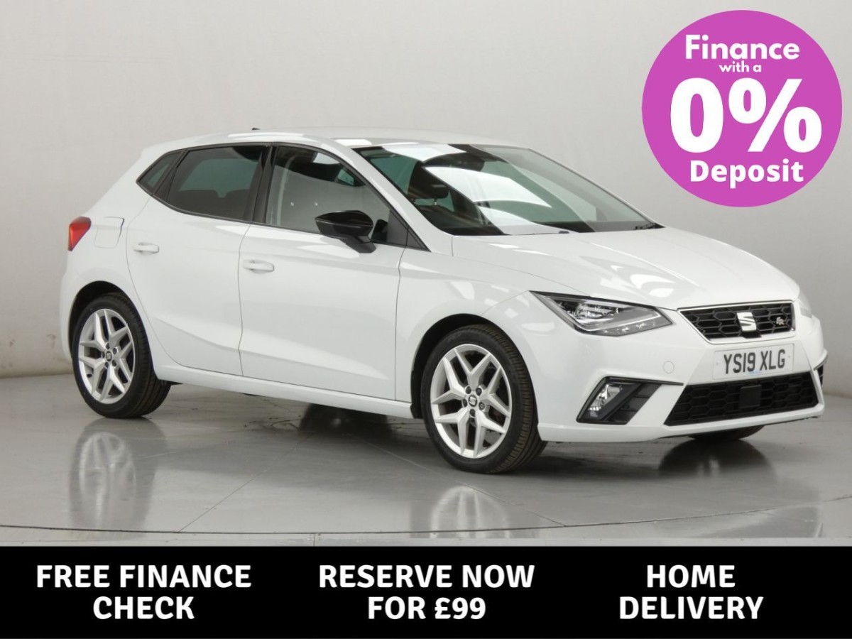 SEAT IBIZA 1.0 TSI FR 5D 94 BHP - 2019 - £10,400