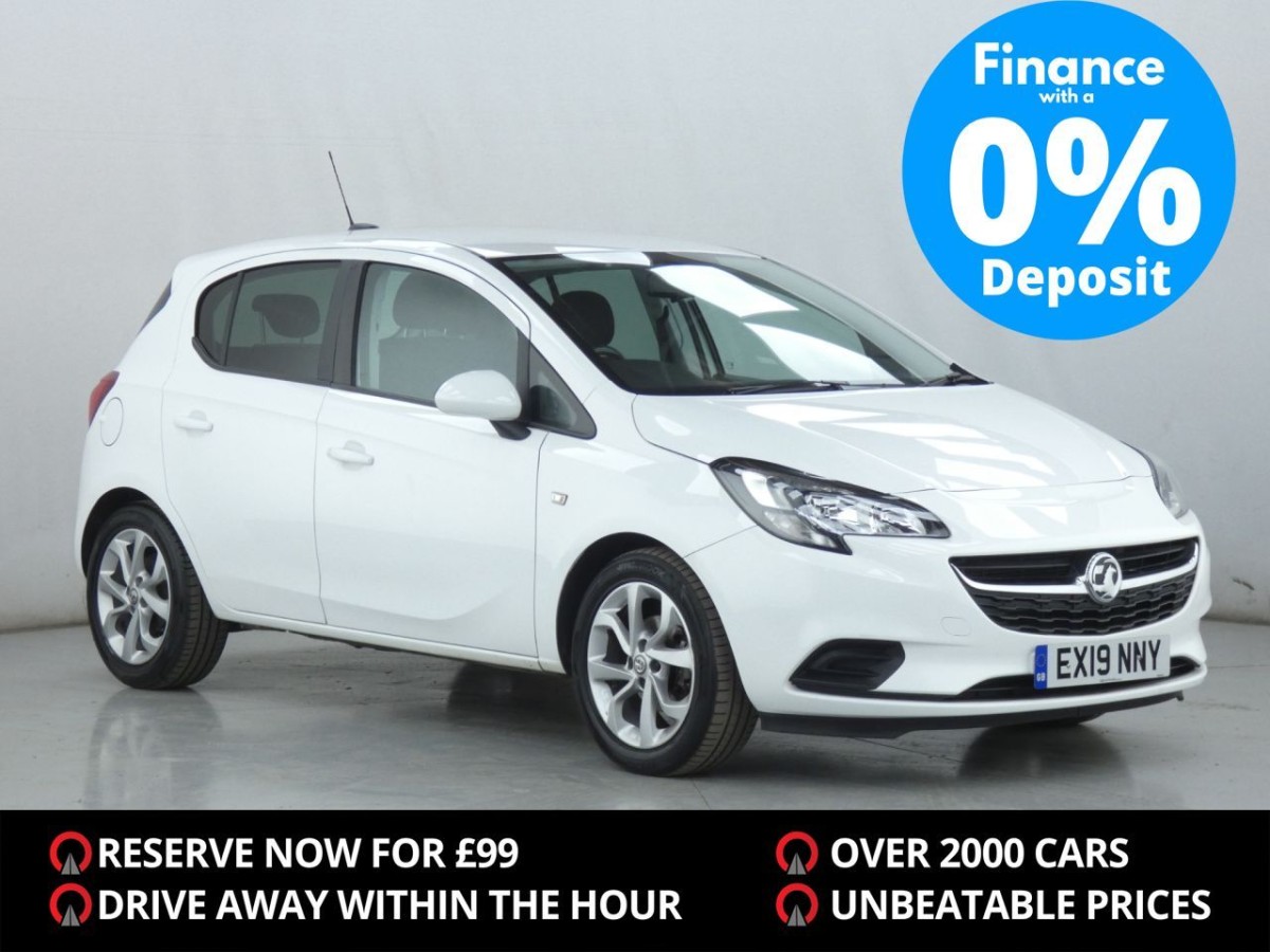 VAUXHALL CORSA 1.4 SPORT 5D 89 BHP - 2019 - £8,990