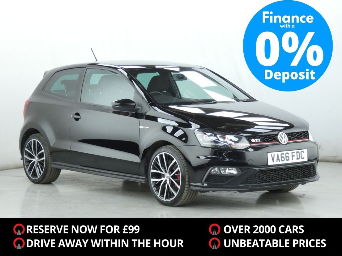 VOLKSWAGEN POLO 1.8 GTI DSG 3D 189 BHP - 2016 - £9,700
