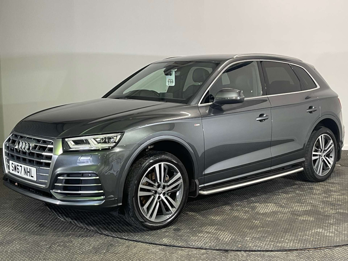 AUDI Q5 2018 (67) 2.0 TDI S LINE SUV 5DR DIESEL S TRONIC QUATTRO EURO 6 (S/S) (190 PS) - 2018 - £18,300