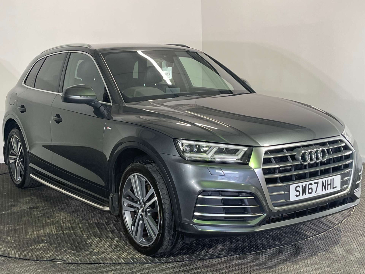 AUDI Q5 2018 (67) 2.0 TDI S LINE SUV 5DR DIESEL S TRONIC QUATTRO EURO 6 (S/S) (190 PS) - 2018 - £18,300