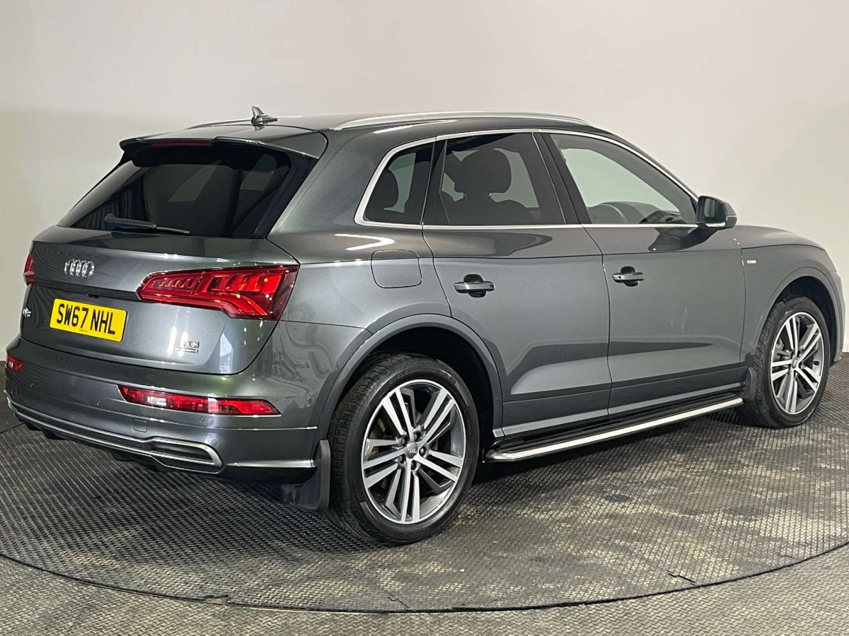 AUDI Q5 2018 (67) 2.0 TDI S LINE SUV 5DR DIESEL S TRONIC QUATTRO EURO 6 (S/S) (190 PS) - 2018 - £18,300