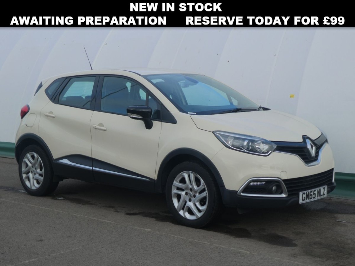 RENAULT CAPTUR 0.9 DYNAMIQUE NAV TCE 5D 90 BHP - 2015 - £9,990