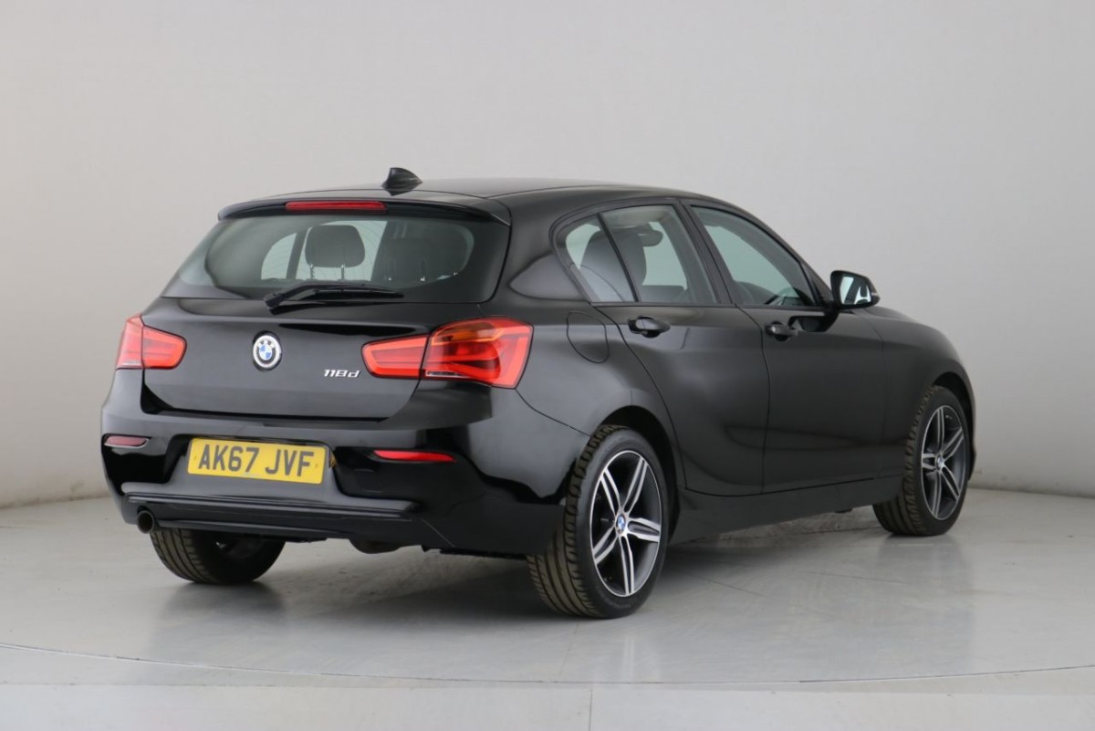 BMW 1 SERIES 2.0 118D SPORT 5D 147 BHP - 2017 - £12,990