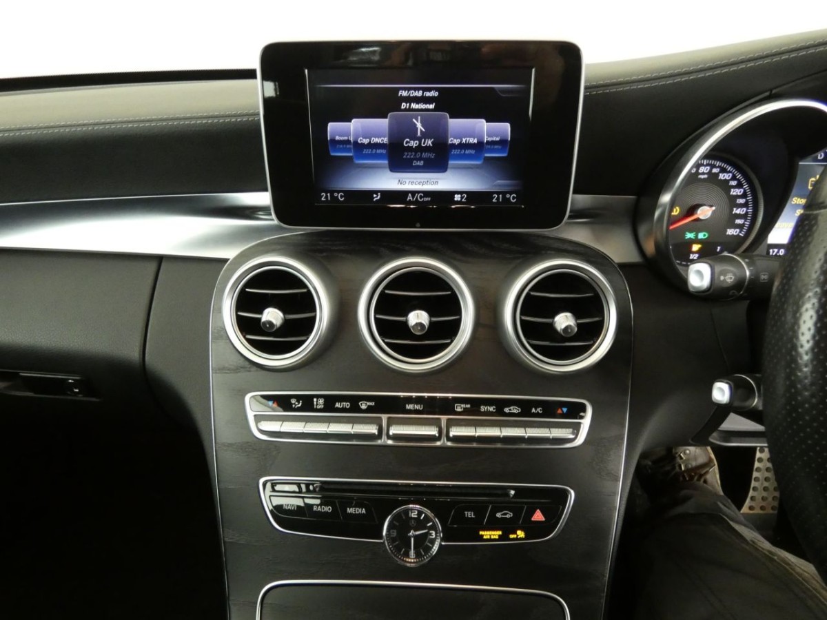 MERCEDES-BENZ C-CLASS 2.1 C250 BLUETEC AMG LINE 4D 204 BHP - 2015 - £14,990
