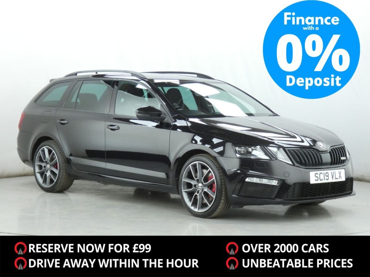 SKODA OCTAVIA 2.0 VRS TSI DSG 5D 242 BHP - 2019 - £13,700