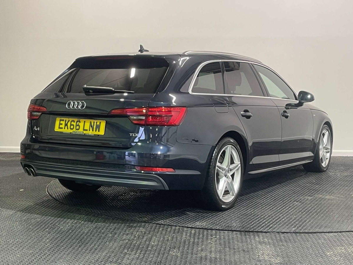 AUDI A4 2016 (66) 2.0 TDI ULTRA S LINE ESTATE 5DR DIESEL S TRONIC EURO 6 (S/S) (190 PS) - 2016 - £11,000