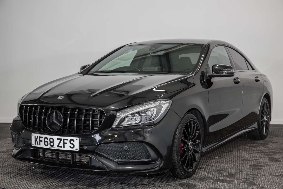 MERCEDES-BENZ CLA CLASS 2019 (68) 1.6 CLA200 AMG LINE NIGHT EDITION COUPE 4DR PETROL MANUAL EURO 6 (S/S) (156 - 2019 - £16,000