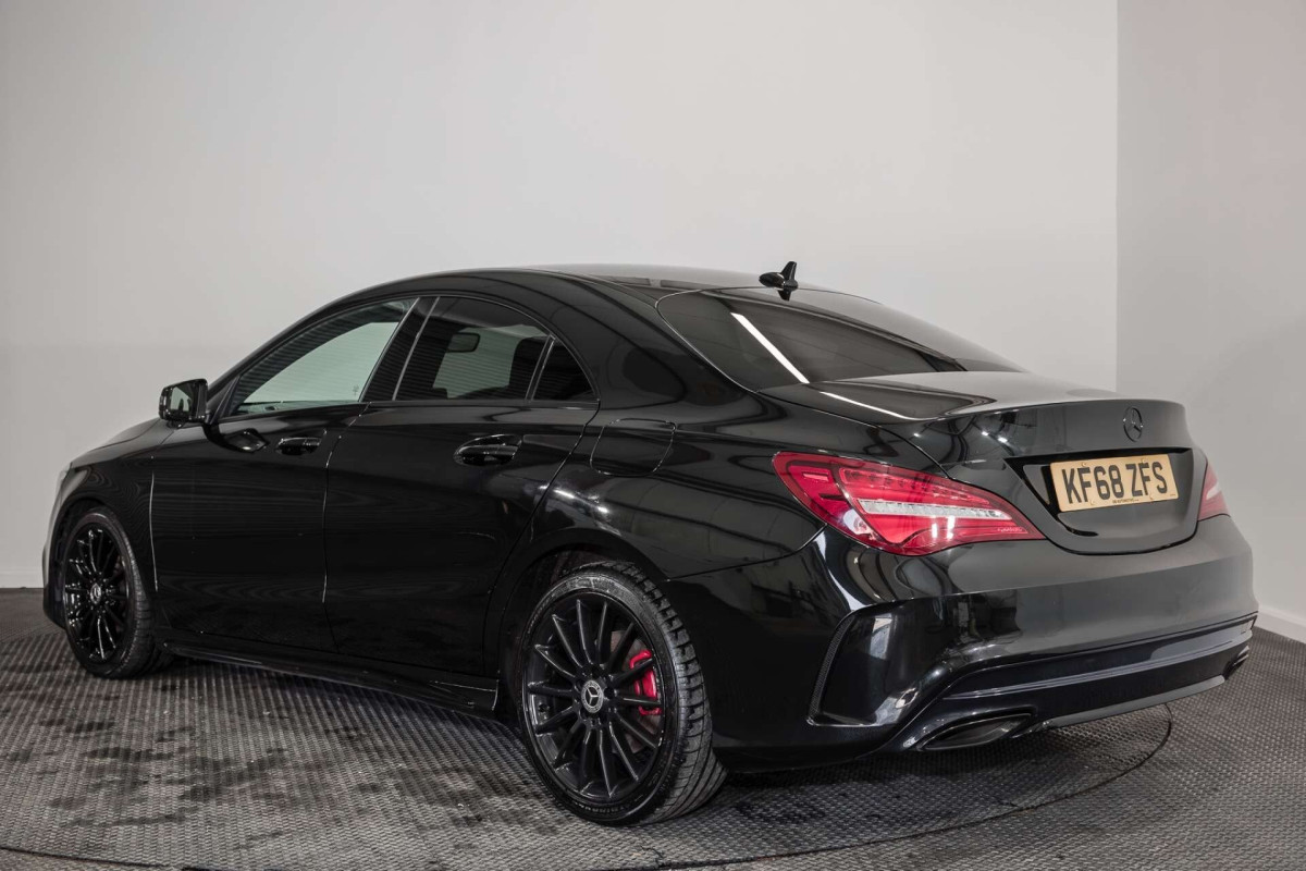 MERCEDES-BENZ CLA CLASS 2019 (68) 1.6 CLA200 AMG LINE NIGHT EDITION COUPE 4DR PETROL MANUAL EURO 6 (S/S) (156 - 2019 - £16,000