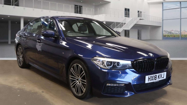 BMW 5 SERIES 2018 (18) 3.0 530D M SPORT SALOON 4DR DIESEL AUTO EURO 6 (S/S) (265 PS)