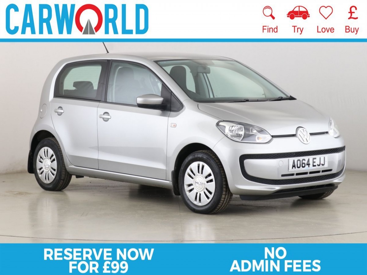 VOLKSWAGEN UP 1.0 MOVE UP 5D 59 BHP - 2014 - £5,990