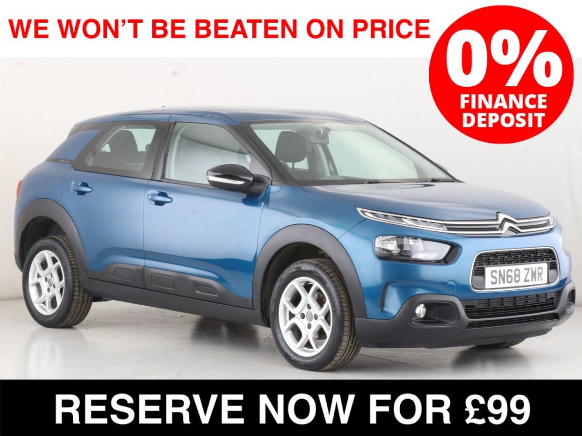 CITROEN C4 CACTUS 1.5 BLUEHDI FEEL S/S 5D 101 BHP - 2018 - £11,990