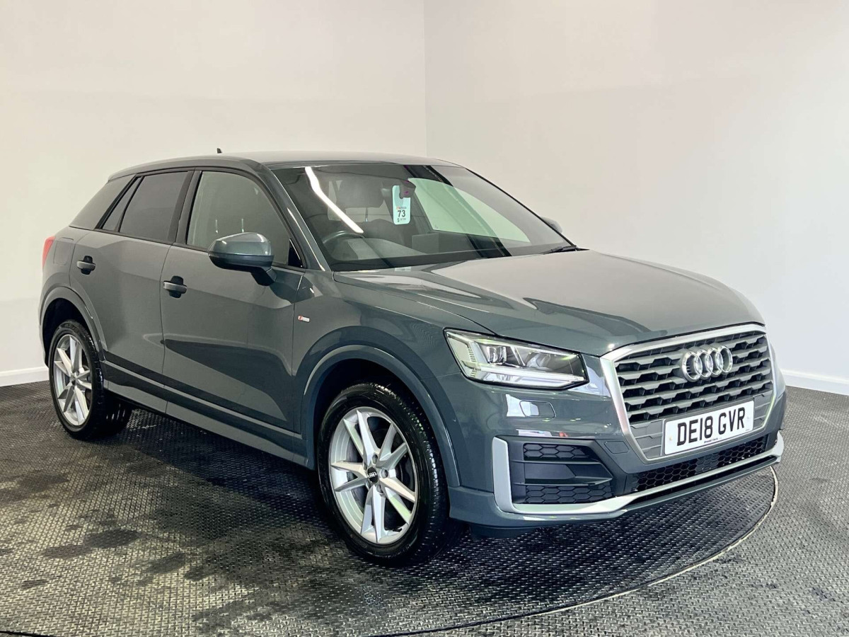 AUDI Q2 2018 (18) 1.0 TFSI S LINE SUV 5DR PETROL MANUAL EURO 6 (S/S) (116 PS) - 2018 - £14,500