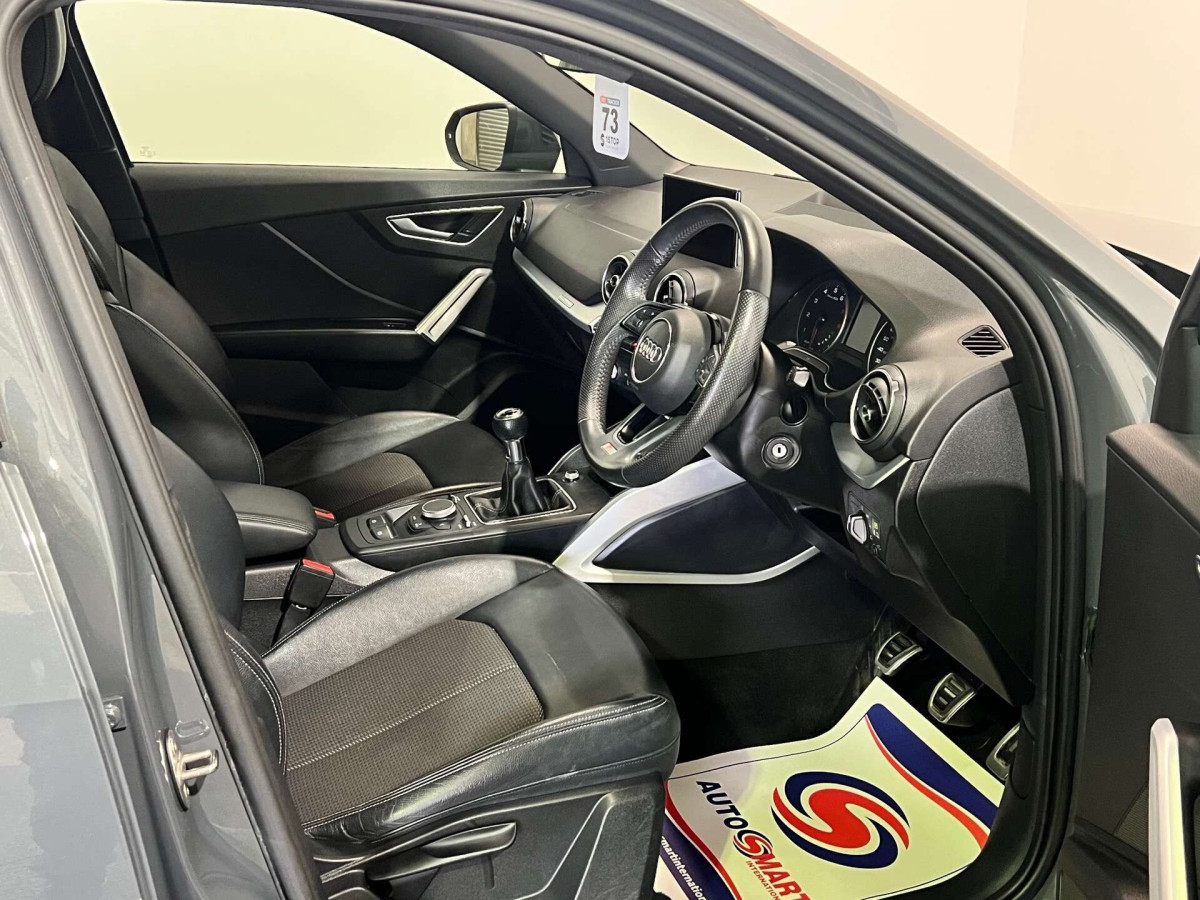 AUDI Q2 2018 (18) 1.0 TFSI S LINE SUV 5DR PETROL MANUAL EURO 6 (S/S) (116 PS) - 2018 - £14,500