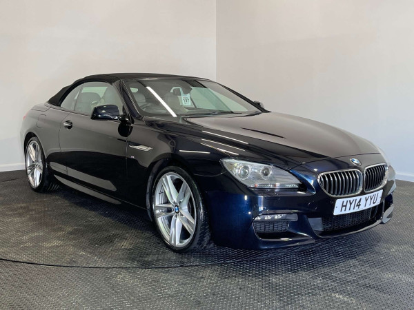 BMW 6 SERIES 2014 (14) 3.0 640D M SPORT CONVERTIBLE 2DR DIESEL AUTO EURO 5 (S/S) (313 PS)