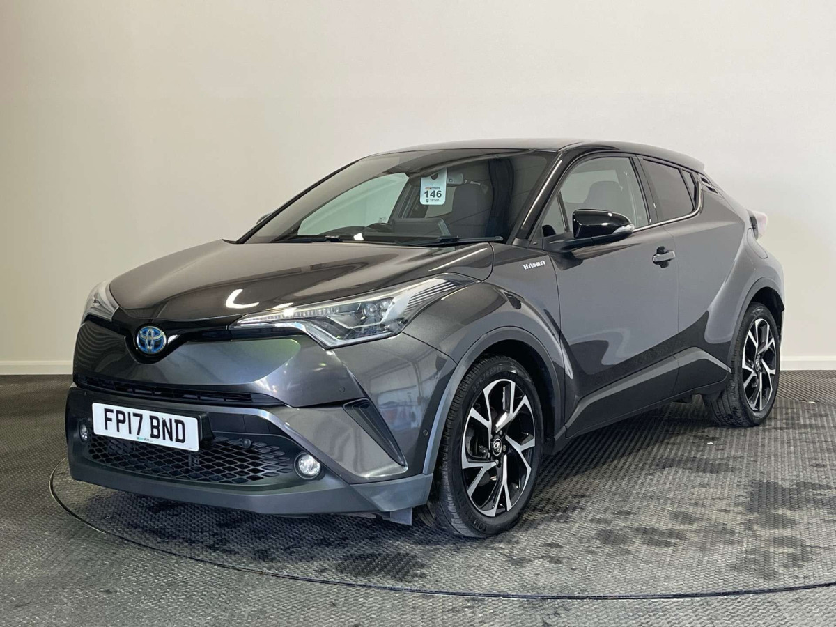 TOYOTA C-HR 2017 (17) 1.8 VVT-H DYNAMIC SUV 5DR PETROL HYBRID CVT EURO 6 (S/S) (122 PS) - 2017 - £13,500