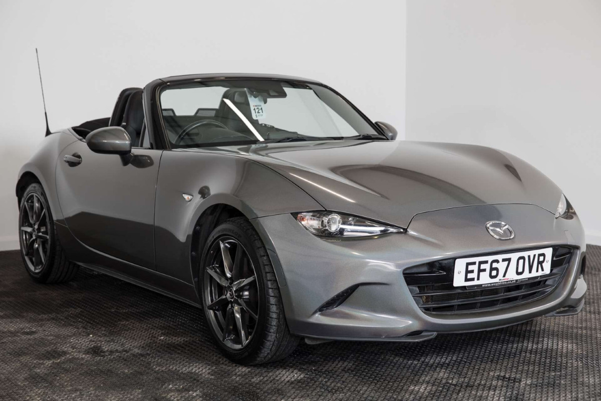 MAZDA MX-5 2017 (67) 2.0 SKYACTIV-G SPORT NAV CONVERTIBLE 2DR PETROL MANUAL EURO 6 (160 PS) - 2017 - £12,500