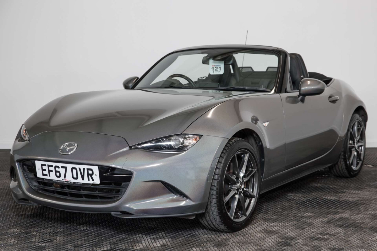MAZDA MX-5 2017 (67) 2.0 SKYACTIV-G SPORT NAV CONVERTIBLE 2DR PETROL MANUAL EURO 6 (160 PS) - 2017 - £12,500